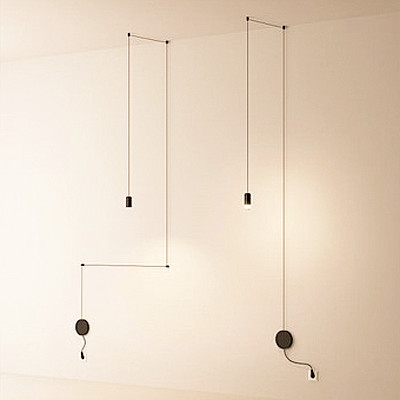 One-light Wire Long Pendant in Exclusive offer