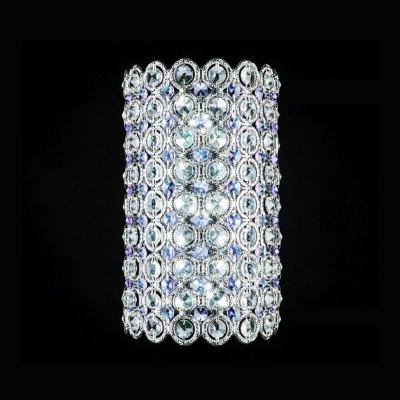 Exquisite Crystal-embellished Wall Sconce Merits Glamour to Any Area