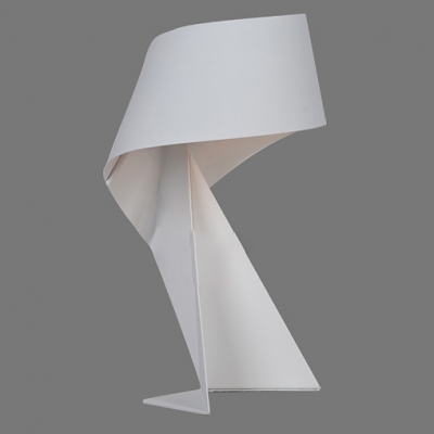 modern white table lamp