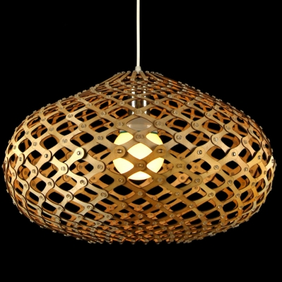 Novelty Oval Brilliant Designer Pendant Light For Dinning Room 20”Wide