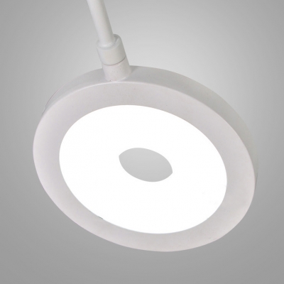12-light Modern White-colored LED Flush Mount  for Living Room