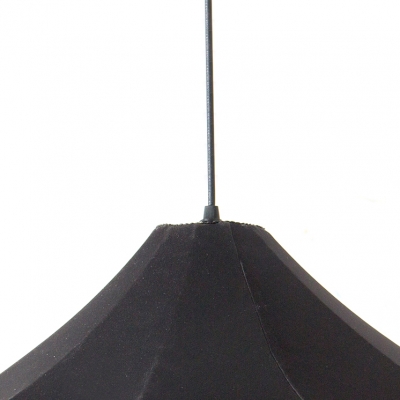 23.6”Wide Umbrella Elastic Fabric Designer Style Large Pendant Light