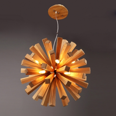 Brilliant Design Burst Style Globe Large Designer Pendant Lighting