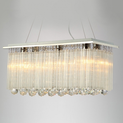 Bring Sparkle to Entryway or Dining Room with Elegant Large Modern Crystal Chandelier