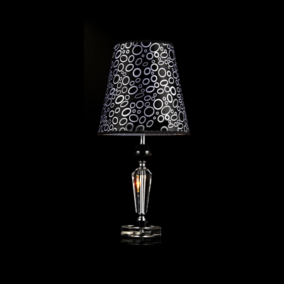 Dazzling Crystal Accent Table Lamp Look Great with Your Contemporary Style Home Decor