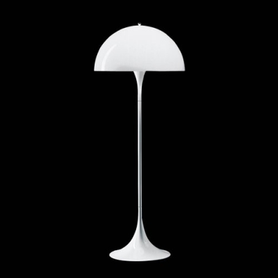 51.1”High Mushroom Design All White Chic and Charming Floor Lamps