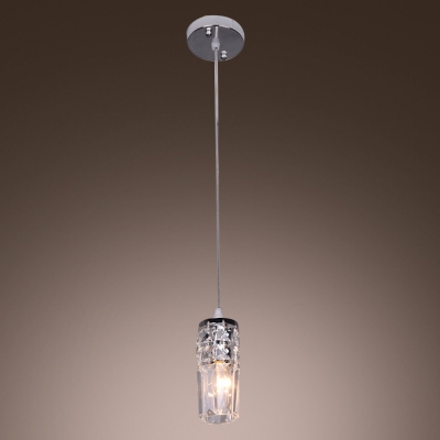 Hand-cut Clear Crystal Add Elegance to Exquisite and Chic Pendant Light for Illumination