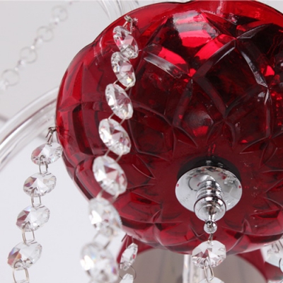 Red Crystal Droplets Clear Crystal Chains 26.7