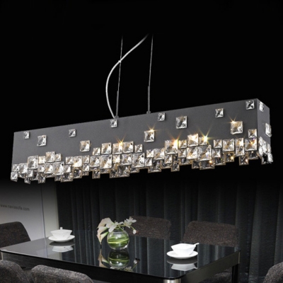 Update Your Favorite Room or Area with Distinctive Large Black Chandelier