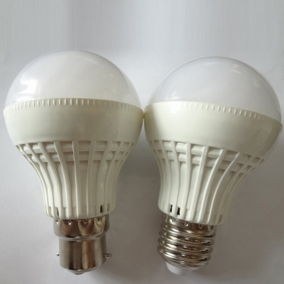 5W E27 220V  180° Cool White Lighted LED Globe Bulb