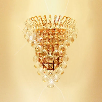 Bring Crystals Balls Chic Lighting to Your Decor with Gorgeous Wall Sconce