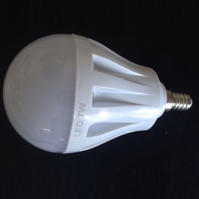 Cool White Light 27Leds 180° E14 7W  Globe Bulb