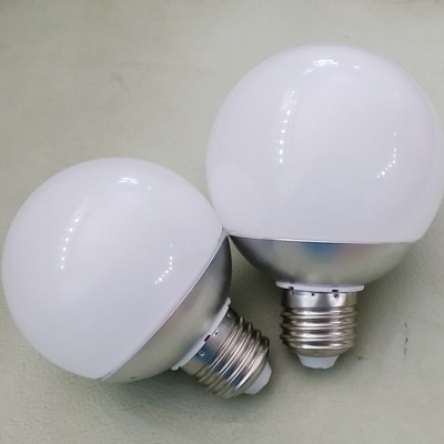 6000K  220V E27  9W Chrome LED Globe Bulb