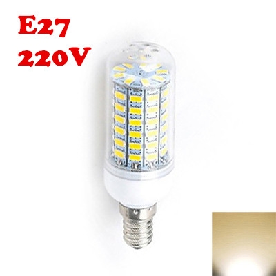 2850K 220V E27 6W Clear LED Corn Bulb