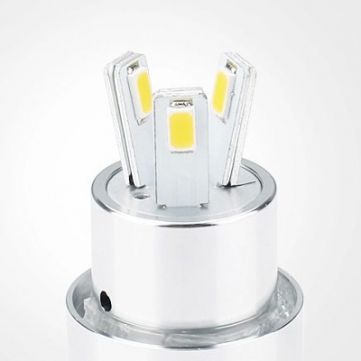 E27 300lm 120° 9Leds LED Globe Bulb 5W Cool White