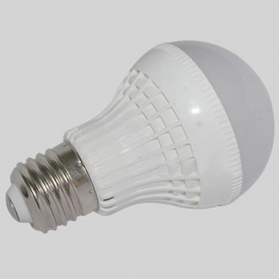 220V 7W  E27 180° Cool White Lighted LED Globe Bulb