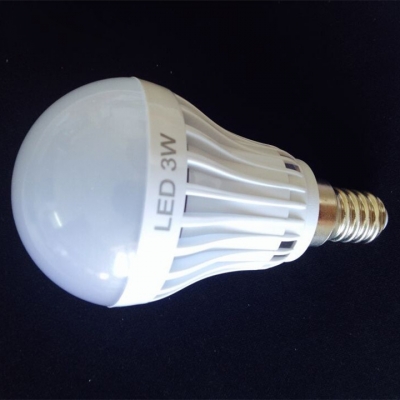 3W 27Leds 180° E14  Cool White Light Globe Bulb