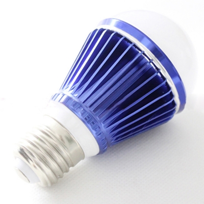 6000-6500K Dark Blue 300lm E27 3W LED Globe Bulb