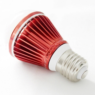 E27 3W Cool White Light Red 300lm LED Globe Bulb