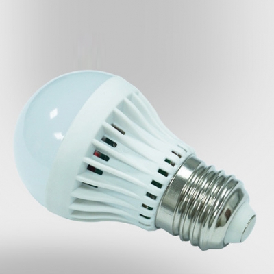 2835SMD E27 3W Warm White Plastic LED Globe Bulb