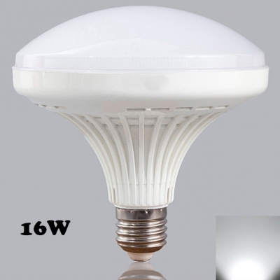 5700K 220V 16W  White Mushroom E27 LED Light Bulb