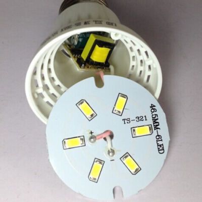 220V E27 3W LED Globe Bulb 5730SMD 180°