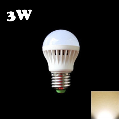 Exclusive E27 3W Sound & Light Controlled  LED Bulb