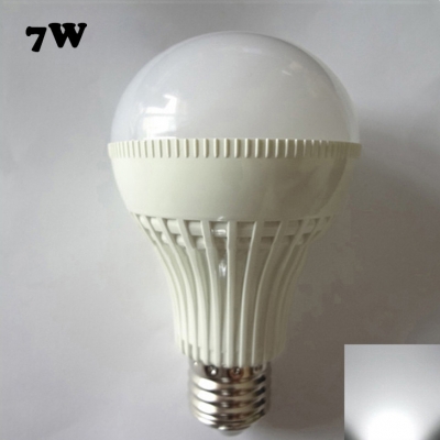 220V 7W E27 180 Cool White Lighted LED Globe Bulb