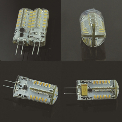2.5W 12V 57-Leds Mini G4 Corn Bulb Yellow Light