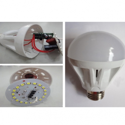 5Pcs Cool White Light Ball Bulb 220 E27 3W SMD2835