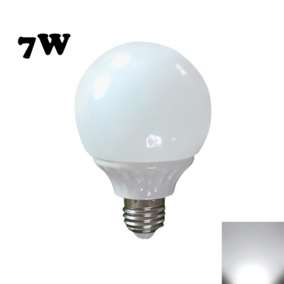 7W 30Leds E27  Cool White Ligh LED Globe Bulb