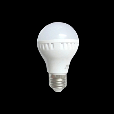 7W White PC E27 LED Globe Bulb 240lm 6000K