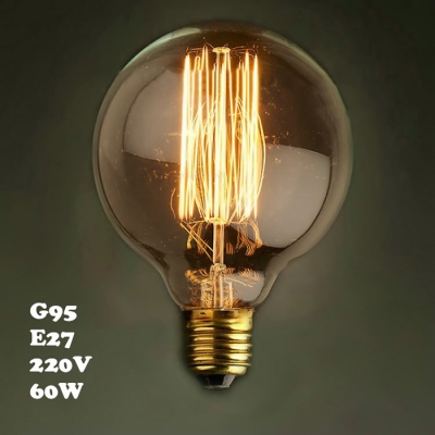 Industrial G95 95*145mm 220V  E27 60W Edison Bulb