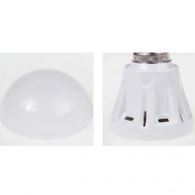 12W 2835SMD E27 Warm White Plastic LED Globe Bulb