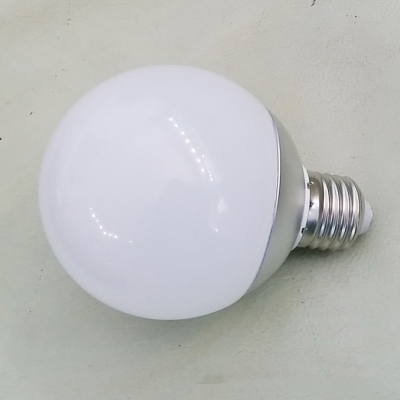E27 220V 7W 6000K Chrome LED Globe Bulb