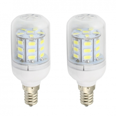 2Pcs E12 3000K 300lm 85-265V 3.6W LED Bulb