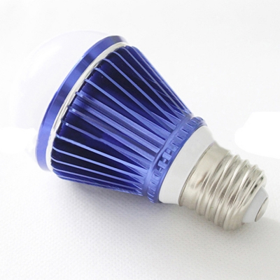 6000-6500K Dark Blue 300lm E27 3W LED Globe Bulb