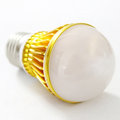 Golden 250lm E27 3W  Warm White Light Globe Bulb