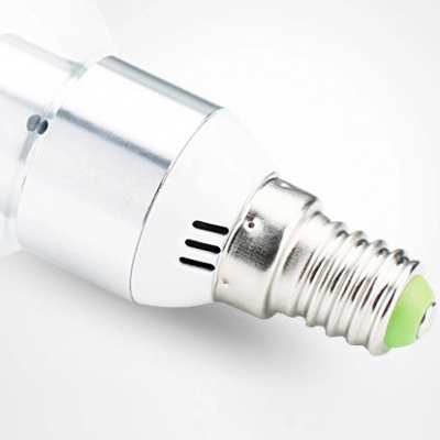 E27 120° 3Leds LED Globe Bulb 3W Cool White