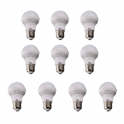 10Pcs 79*123mm E27 9W 220V Warm White Light LED Bulb