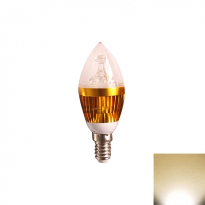5W Golden 180° Warm White LED  E14 Candle Bulb