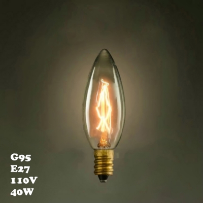 Candle C35 110V  E12 40W Edison Bulb