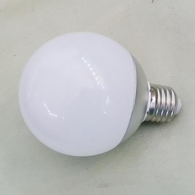6000K  220V E27  9W Chrome LED Globe Bulb