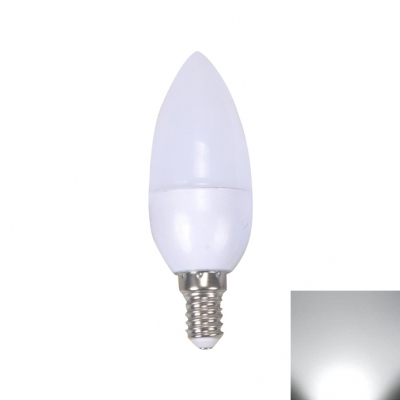 Cool White 250lm E14 3W 85-265V LED Candle Bulb