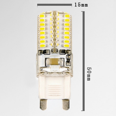 3W 220V Mini G9 Corn Bulb Yellow Light