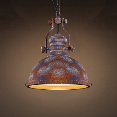 Antique Copper 12'' Wide LED Pendant Light with Diffuser