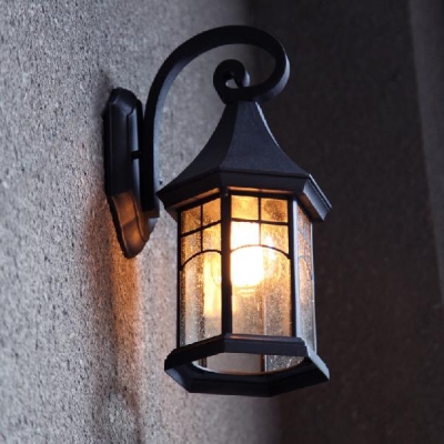 Aged Pewter Brushed Outdoor LED Wall Light