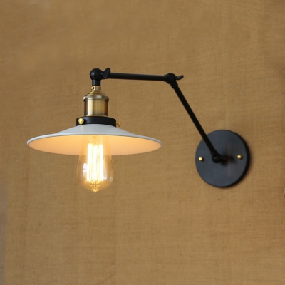 Single Light LED Wall Sconce with Adjustable Arm