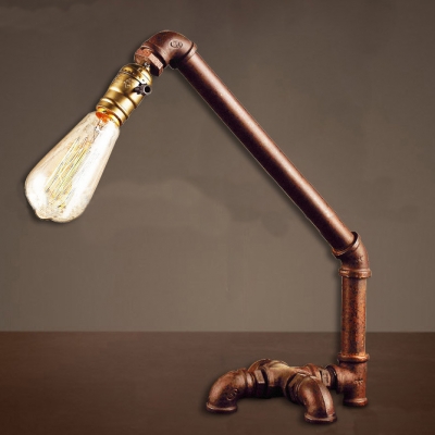 

Industrial Evolution LED Table Lamp in Antique Copper Finish