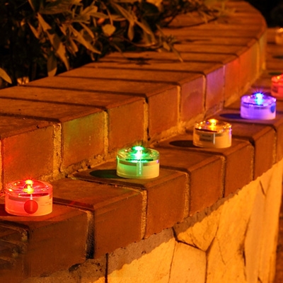 

Single LED Solar Outdoor Landscape Lighting with More Color Available